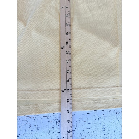 VTG Pivot Rules Men's Golf Polo Shirt Yellow Short Sleeve Size M Classic Style - Picture 6 of 7